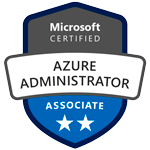 Insignia de Azure Administrator